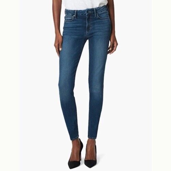 Joe's Jeans Denim - Joe's Jeans The Icon Flawless Size 24 Blue Mid Rise Stretch Skinny Ankle